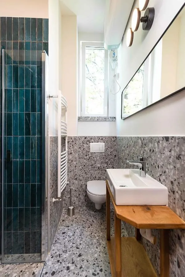 Modern Apartment French Balkony Budapest Hungary