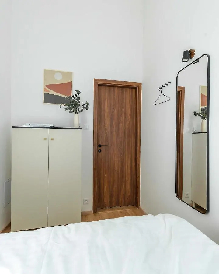 Modern Apartment French Balkony Budapest Hungary